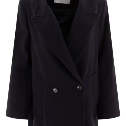 Ivy & Oak - Blue Double-Breasted Jacket With Tailored Fit - Größe XS - blau Ivy & Oak - Blue Double-Breasted Jacket With Tailored Fit - Größe XS - blau