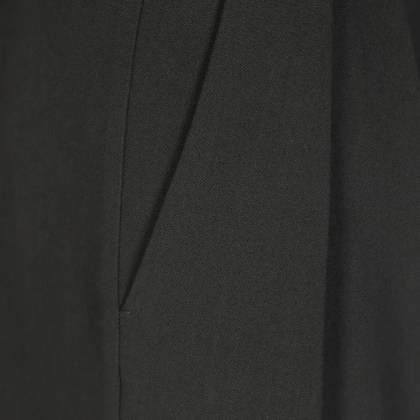 Forte Forte - High-Waisted Tailored Trousers In Wool And Viscose - Größe 2 - schwarz – Bild 2