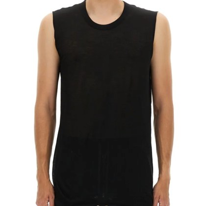 Rick Owens - Relaxed Fit Sleeveless Top - Größe S - schwarz Rick Owens - Relaxed Fit Sleeveless Top - Größe S - schwarz