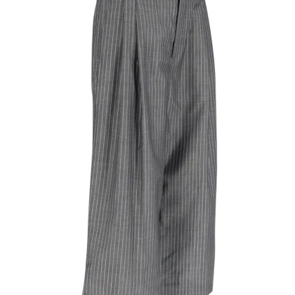Hed Mayner - Wide-Leg Trousers In Virgin Wool And Mohair Blend - Größe XS - grau – Bild 4