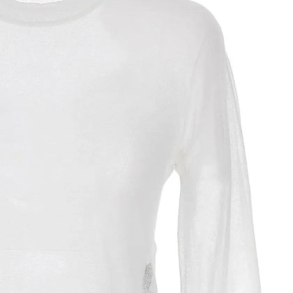 Ann Demeulemeester - Blion' Sweater - Größe S - weiß – Bild 3