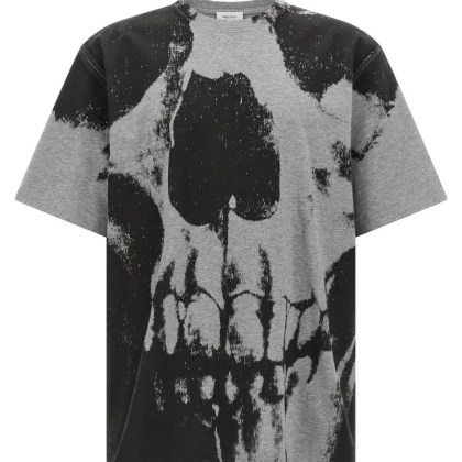 Alexander McQueen - %27Skull%27 T-Shirt - Größe M - grau Alexander McQueen - %27Skull%27 T-Shirt - Größe M - grau