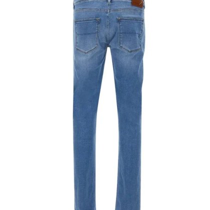 Re-Hash - Classic Straight-Leg Jeans With Mid-Rise Waist - Größe 33 - blau – Bild 4