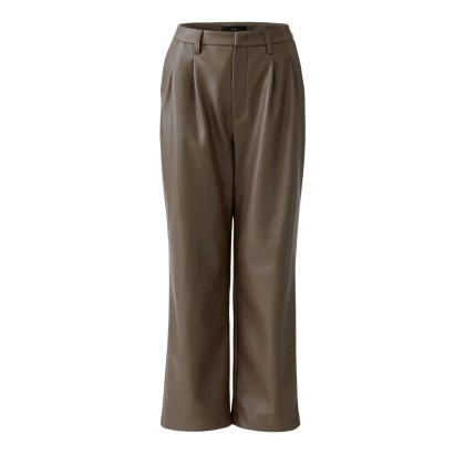 Oui - Bundfaltenhose - Größe 40 DAMEN - taupe Oui - Bundfaltenhose - Größe 40 DAMEN - taupe