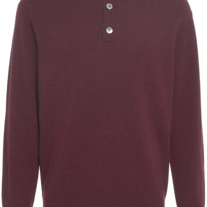 Amaranto - Pullover with polo collar - Größe XL - orange Amaranto - Pullover with polo collar - Größe XL - orange