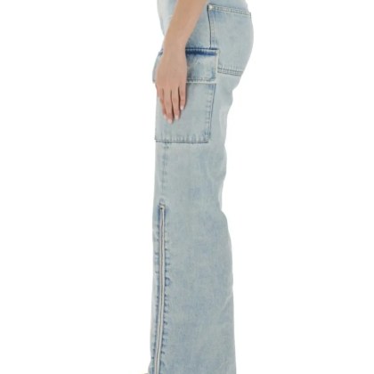 Stella McCartney - Cargo Jeans - Größe 26 - blau – Bild 2