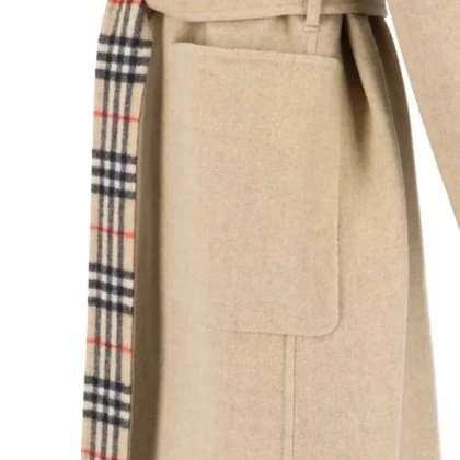 Burberry - Reversible Wool Coat – Beige - Größe 8 - beige – Bild 4