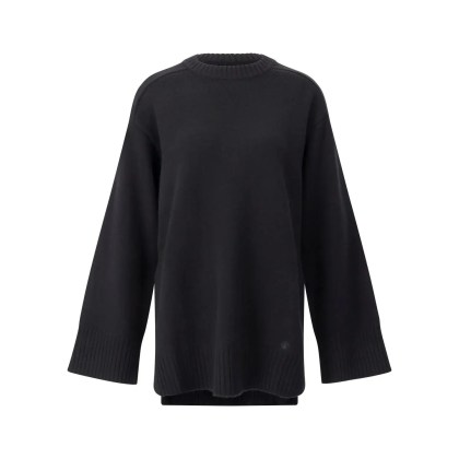 LouLou - Langer Pullover Safi - Größe M - schwarz LouLou - Langer Pullover Safi - Größe M - schwarz