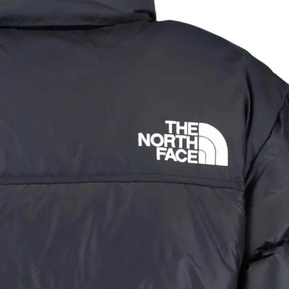 The North Face - Quilted Down Coat With Detachable Hood And Adjusta - Größe L - schwarz