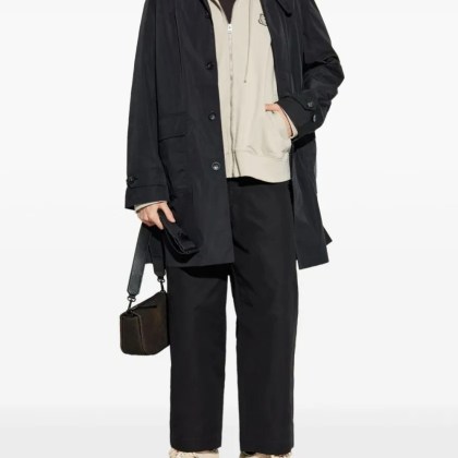 Maison Kitsune - Beige Hoodie With Front Zip Fastening - Größe M - beige – Bild 4