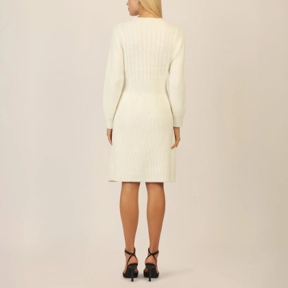 Apart - Strickkleid - Größe 40 - creme
