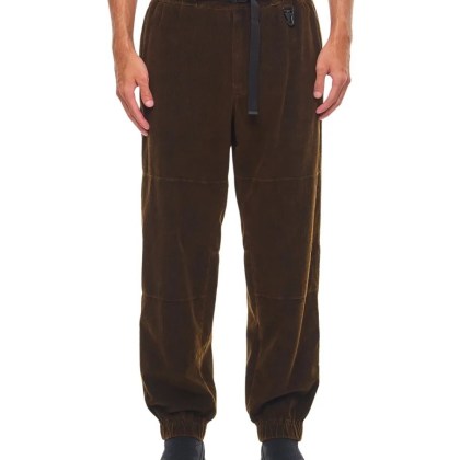 Moncler - Brown Ribbed Trousers - Größe S - braun Moncler - Brown Ribbed Trousers - Größe S - braun