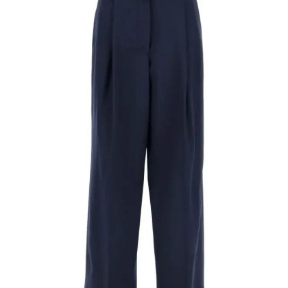 THE LATEST - High-Waisted Blue Trousers With Tailored Fit - Größe 40 - blau THE LATEST - High-Waisted Blue Trousers With Tailored Fit - Größe 40 - blau
