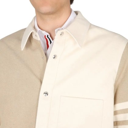 Thom Browne - Denim Jacket - Größe 3 - beige – Bild 2
