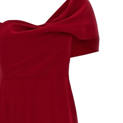 Carolina Herrera - Column Dress - Größe 8 - rot – Bild 3
