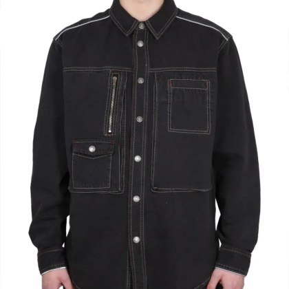 Isabel Marant - Pascuale Denim Jacket - Größe M - schwarz Isabel Marant - Pascuale Denim Jacket - Größe M - schwarz