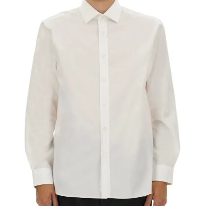 Boss - "Beckham X Boss" Shirt - Größe 43 - weiß Boss - "Beckham X Boss" Shirt - Größe 43 - weiß
