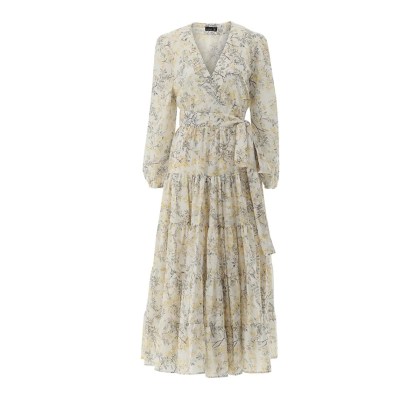 VAN LAACK - Kleid Modern Fit Druck - Größe 36 - braun VAN LAACK - Kleid Modern Fit Druck - Größe 36 - braun