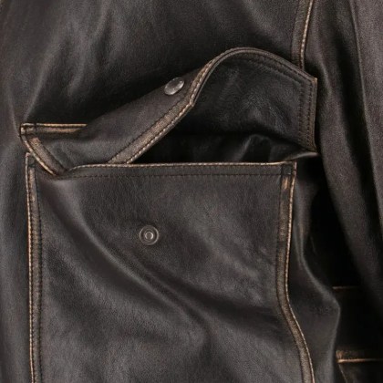Dunst - Lambskin Jacket – Brown - Größe M - braun – Bild 4