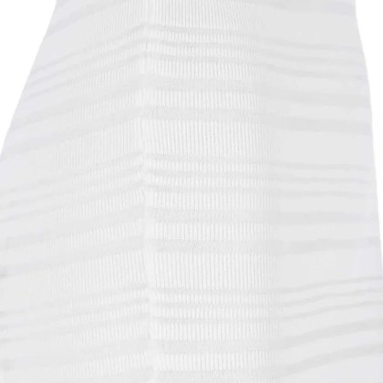 Andreadamo - Ribbed Knit Midi Dress – White - Größe M - weiß – Bild 2