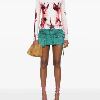 Jean Paul Gaultier - Long Sleeve Shirt - Größe XS - weiß – Bild 3