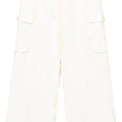 ØLÅF - olaf Cotton Linen Cargo Pants Cargo Off White W210 - Größe M - weiß ØLÅF - olaf Cotton Linen Cargo Pants Cargo Off White W210 - Größe M - weiß