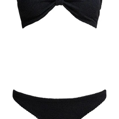 Hunza G - "Jean" Bikini - Größe ONE SIZE - schwarz Hunza G - "Jean" Bikini - Größe ONE SIZE - schwarz