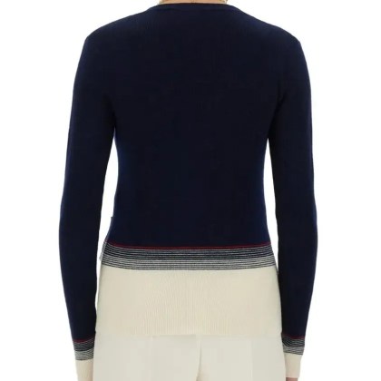 Valentino Garavani - Slim-Fit Virgin Wool Cardigan - Größe S - schwarz – Bild 3