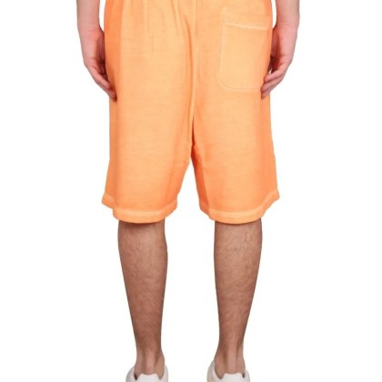 Marcelo Burlon - Bermuda With Logo - Größe L - orange