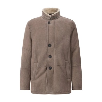 Werner Christ - Mantel Antony aus Lammfell - Größe 56 - braun Werner Christ - Mantel Antony aus Lammfell - Größe 56 - braun