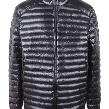 Belstaff - Quilted Black Polyamide Casual Jacket - Größe 62 - schwarz Belstaff - Quilted Black Polyamide Casual Jacket - Größe 62 - schwarz