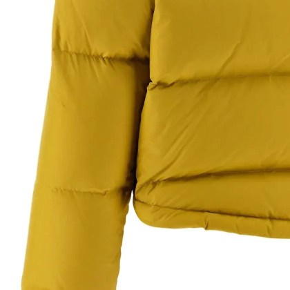 Yves Salomon - Fur Insert Down Jacket - Größe 36 - gelb – Bild 2