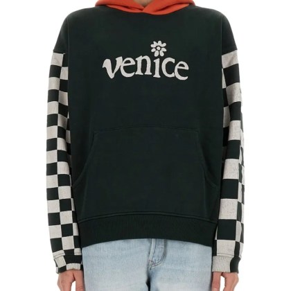 Erl - "Venice" Sweatshirt - Größe M - schwarz Erl - "Venice" Sweatshirt - Größe M - schwarz