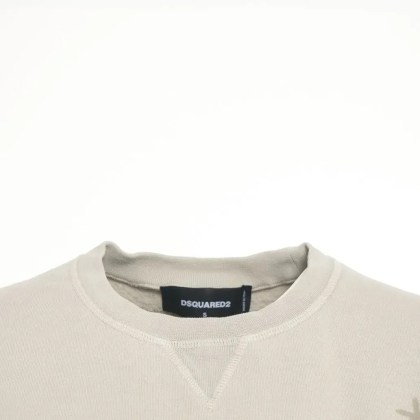 Dsquared2 - Sweatshirt with logo - Größe S - beige – Bild 3