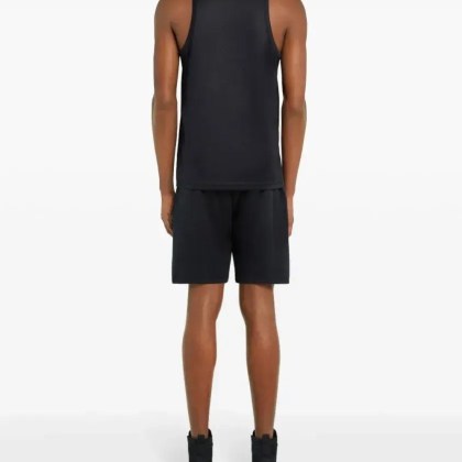 Courrèges - Black Tank Top - Größe L - schwarz – Bild 3