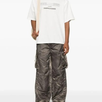 Undercover - Relaxed-Fit Graphic Print T-Shirt With Crew Neck - Größe 4 - weiß – Bild 2