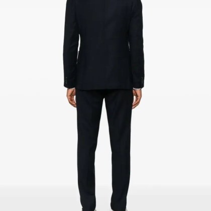 Ermenegildo Zegna - Tailored Men%27s Blazer With Two-Button Closure And - Größe 54 - schwarz