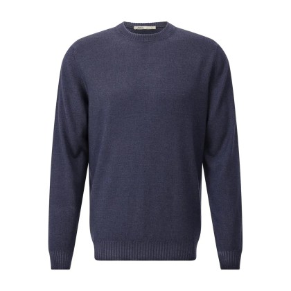 Maurizio Baldassari - Pullover aus Schurwolle - Größe XL - blau Maurizio Baldassari - Pullover aus Schurwolle - Größe XL - blau