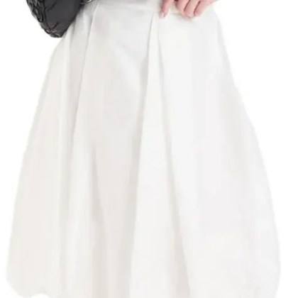 Baum Und Pferdgarten - Balloon midi skirt 'Susan' - Größe DE 38 - weiß – Bild 3