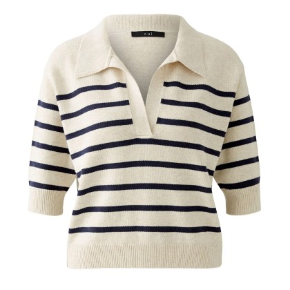 Oui - Pullover - Größe 38 - blau Oui - Pullover - Größe 38 - blau