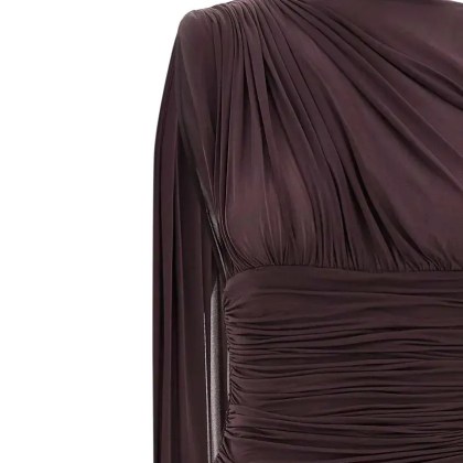 Magda Butrym - 'Pf25 Dress 08' Dress - Größe 36 - rot – Bild 3