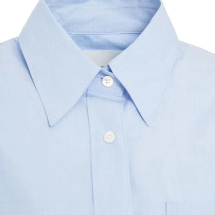 Closed - Cotton blouse - Größe S - blau – Bild 3