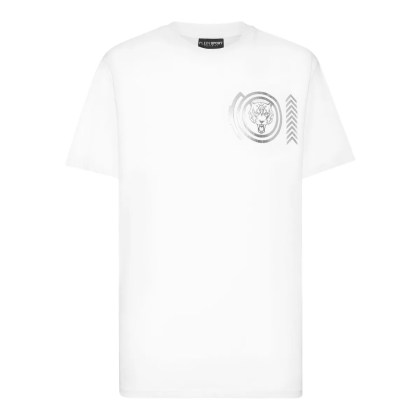 Plein Sport - T-Shirt Tiger - Größe M - weiß Plein Sport - T-Shirt Tiger - Größe M - weiß