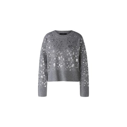Oui - Pullover - Größe 44 - grau Oui - Pullover - Größe 44 - grau