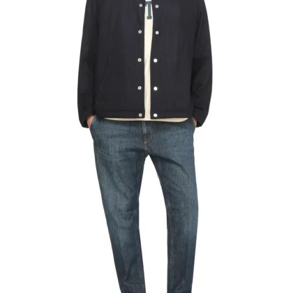 Autry - Wool Blend Jacket With Classic Collar - Größe L - schwarz – Bild 3