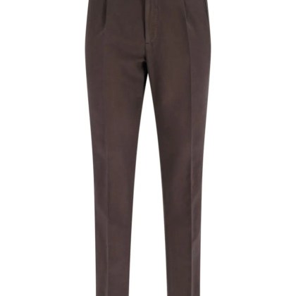 Incotex - Medium Rise Brown Chinos - Größe 56 - braun Incotex - Medium Rise Brown Chinos - Größe 56 - braun