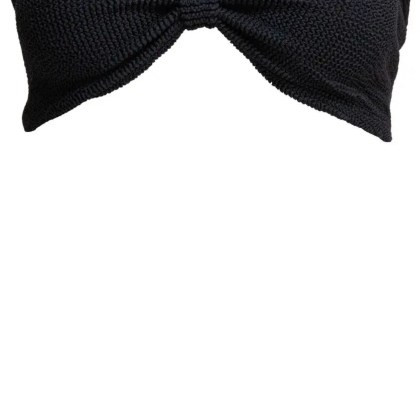 Hunza G - "Jean" Bikini - Größe ONE SIZE - schwarz – Bild 3