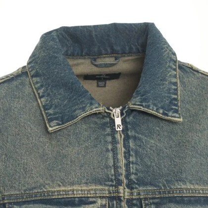 Represent - Oversize denim jacket - Größe L - blau – Bild 3