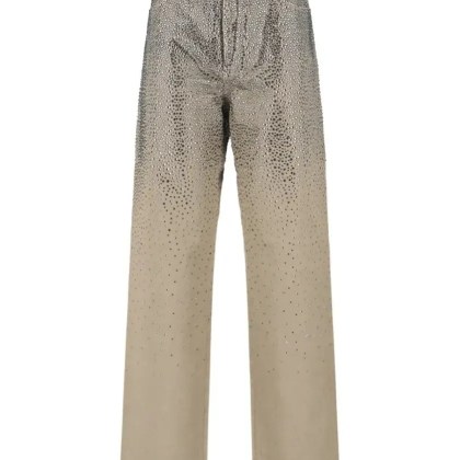 Golden Goose - Straight-Leg Jeans With Rhinestones – Beige - Größe 27 - beige Golden Goose - Straight-Leg Jeans With Rhinestones – Beige - Größe 27 - beige
