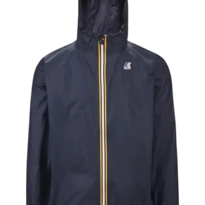 K-Way - Packable Black Nylon Jacket With Full Front Zipper - Größe XXS - schwarz K-Way - Packable Black Nylon Jacket With Full Front Zipper - Größe XXS - schwarz